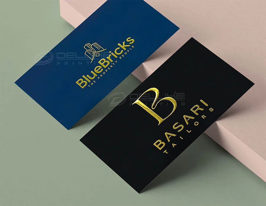 3D Foil Business Cards